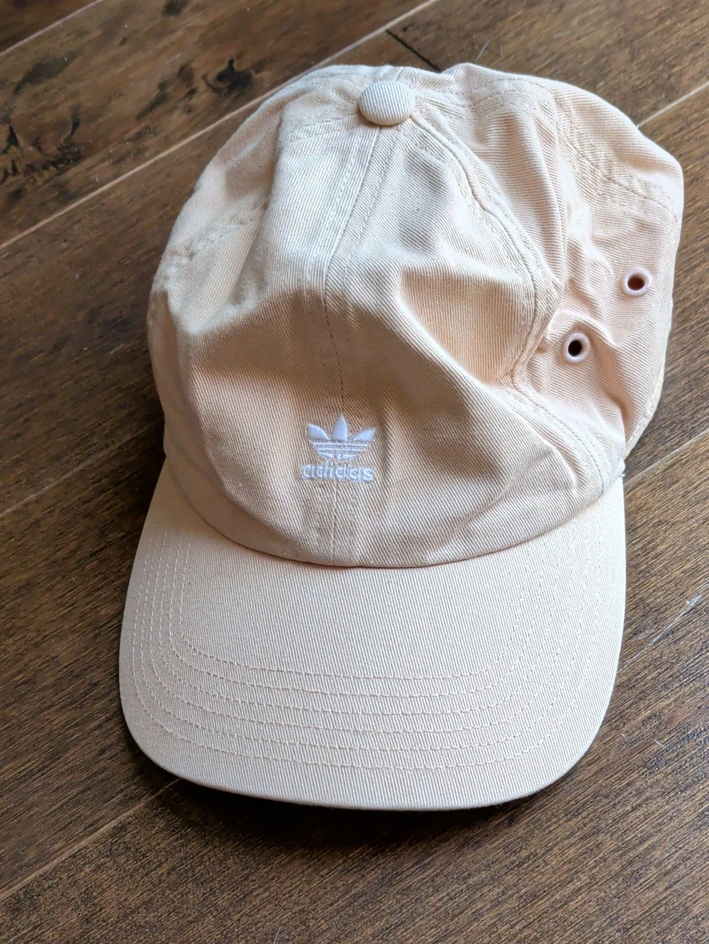 adidas Peach Trefoil Strapback Cap
